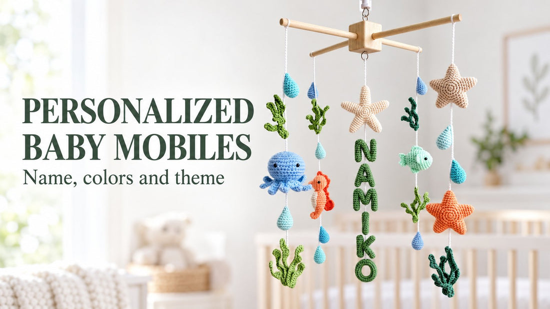 Personalized Baby Mobiles: Choosing a Name, Colors and Theme