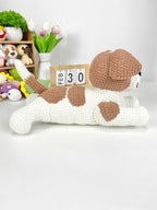 Jack Russell Terrier Crochet Pattern: Amigurumi Dog Plush Toy (PDF)