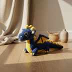 Dragon Crochet Pattern – Amigurumi Dragon PDF Pattern, Fantasy Plush Toy, Cute Dragon DIY Gift