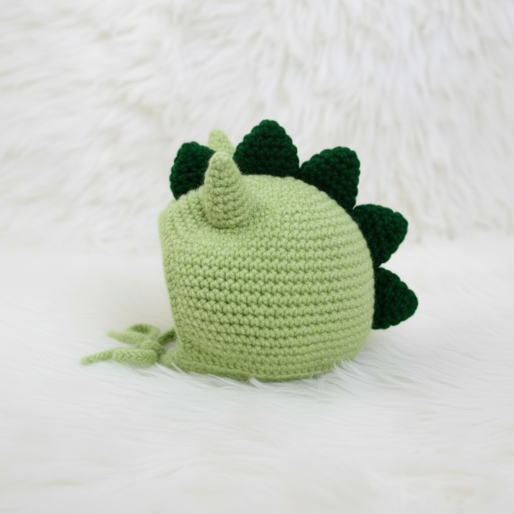 Dinosaur Cat Hat Crochet Pattern PDF, Dino Pet Hat Pattern, Cat Costume Crochet Tutorial