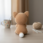 Shiba Inu Crochet Pattern PDF, Cute Dog Amigurumi Pattern, Beginner Friendly