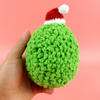 Christmas Sea Turtle Crochet Pattern PDF, Jingle Prickles Amigurumi, Cute Holiday Plush Tutorial