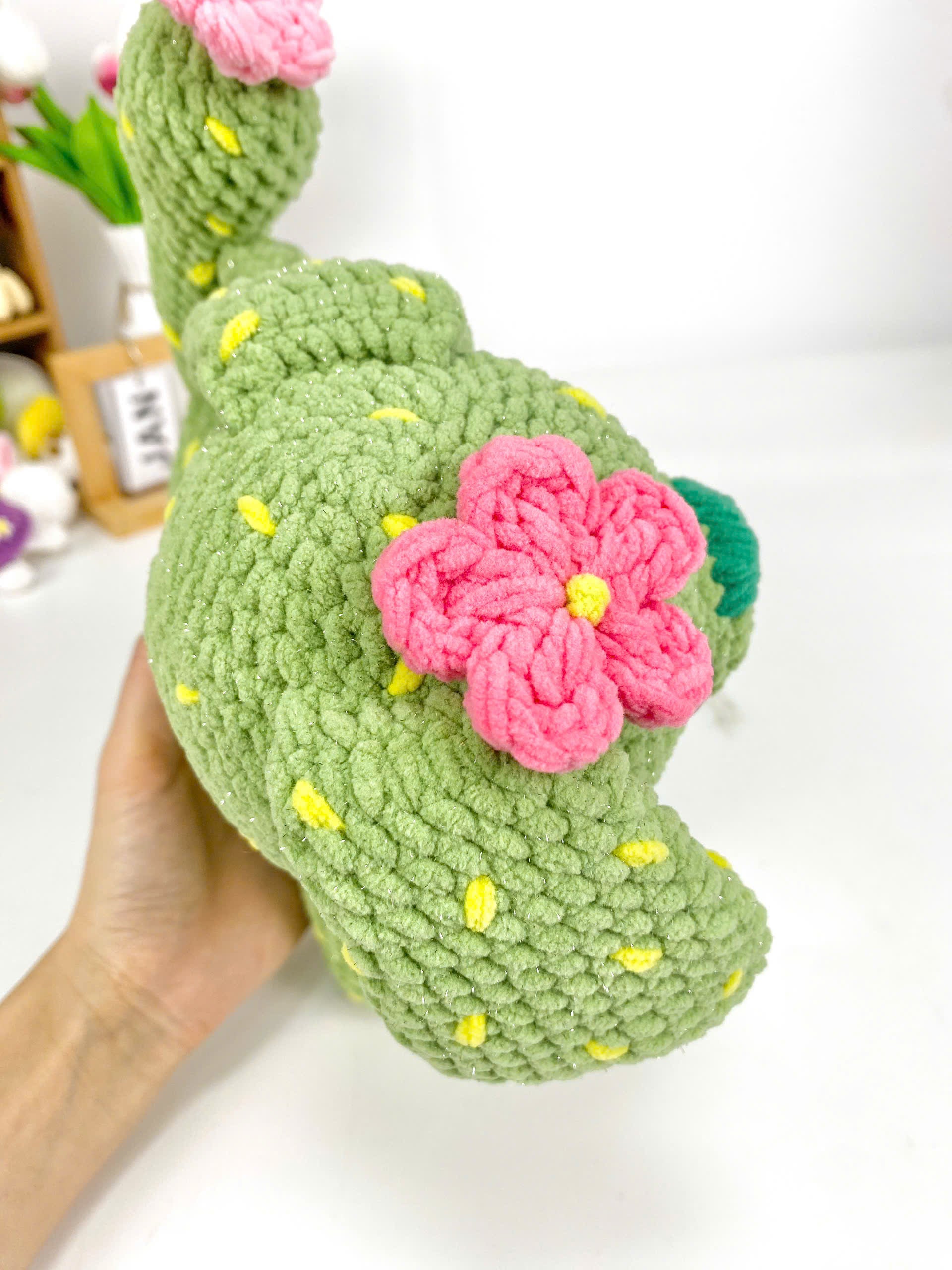 Cactus Dog Crochet Pattern: Amigurumi Plush Toy (PDF Pattern)