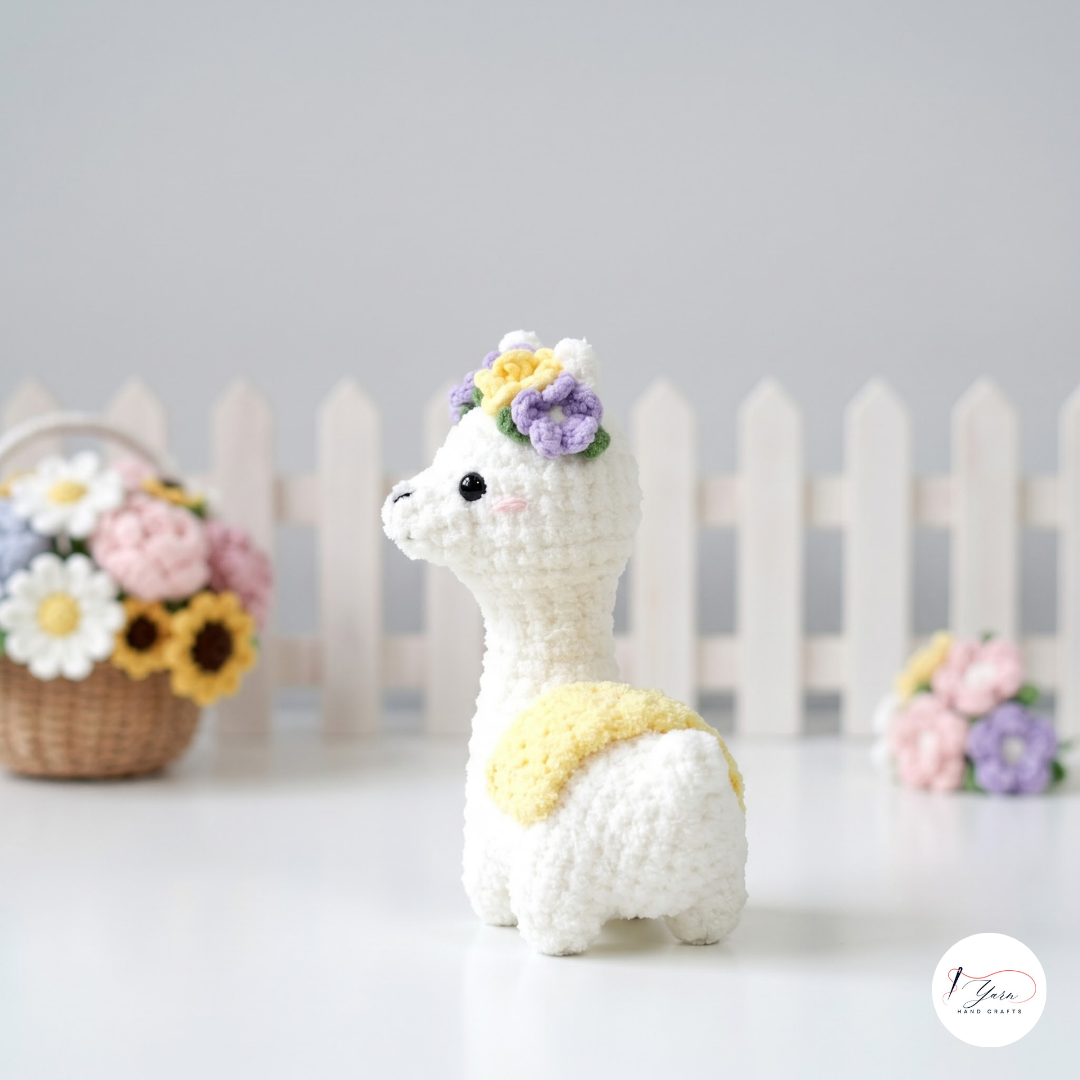 Llama Crochet Pattern Bundle PDF, 3 No-Sew Amigurumi Plush Designs