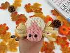 Heartfelt Spider Crochet Pattern PDF, Cute Pink Spider Amigurumi Tutorial, Chunky Plush Spider Pattern