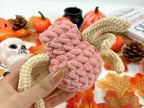 Heartfelt Spider Crochet Pattern PDF, Cute Pink Spider Amigurumi Tutorial, Chunky Plush Spider Pattern