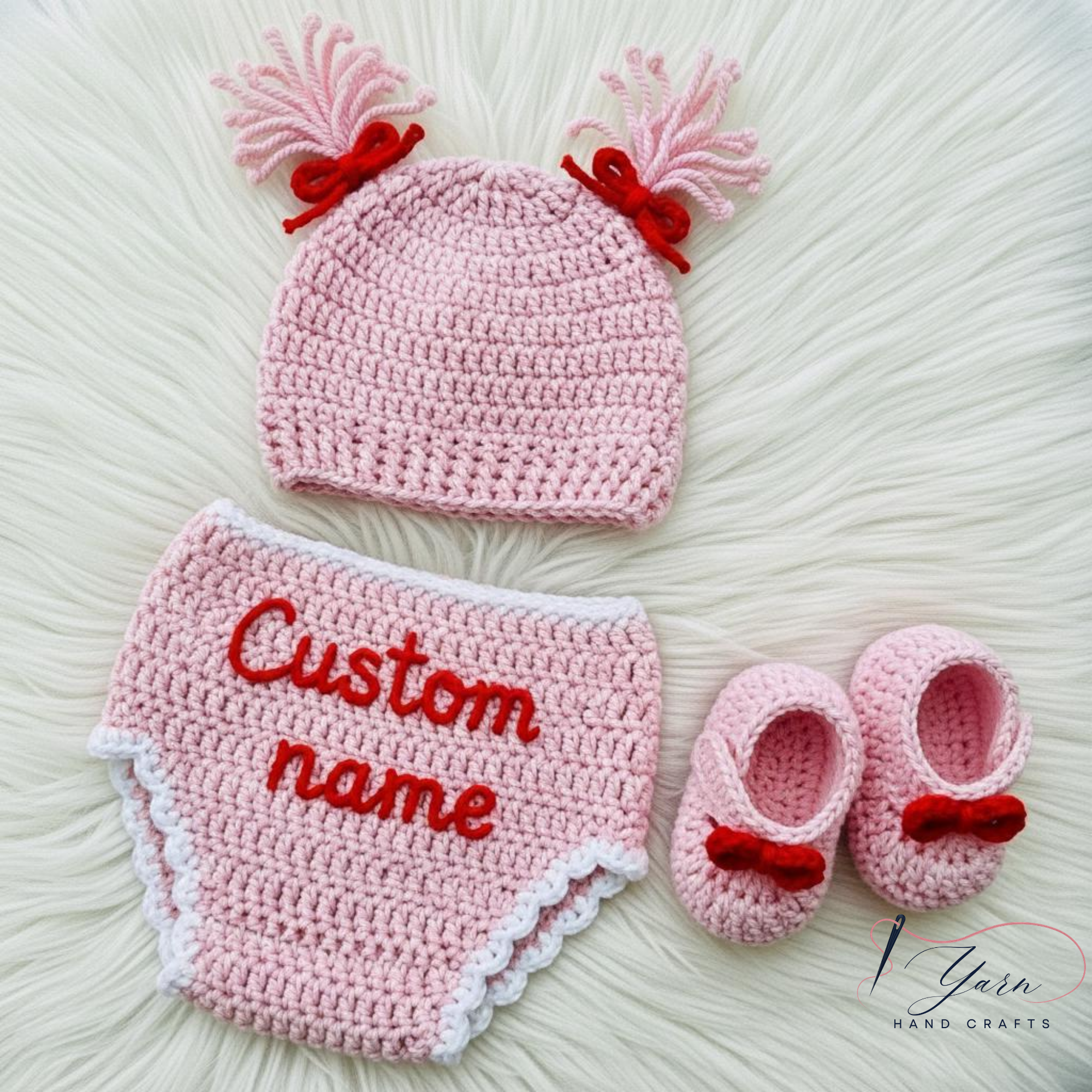 Personalized Green Baby Crochet Outfit | Handmade Christmas Baby Set | Custom Grinch Inspired Baby Costume | Crochet Hat Romper Booties | Holiday Photo Outfit