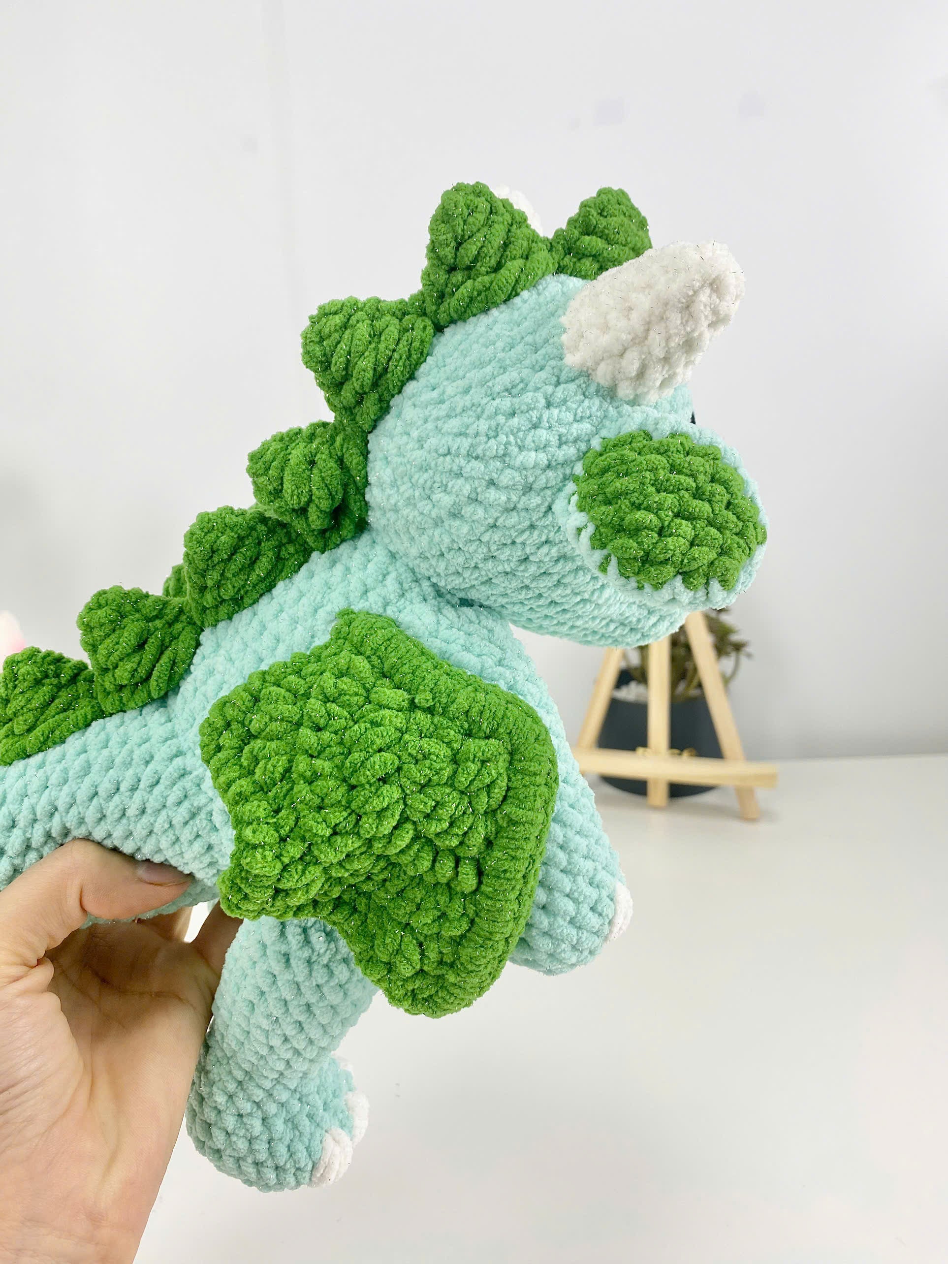 Amigurumi Dragon Crochet Pattern: Beginner-Friendly Plush Toy (PDF Pattern)