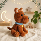 Scooby-Doo Crochet Pattern PDF – Cartoon Dog Amigurumi Plush