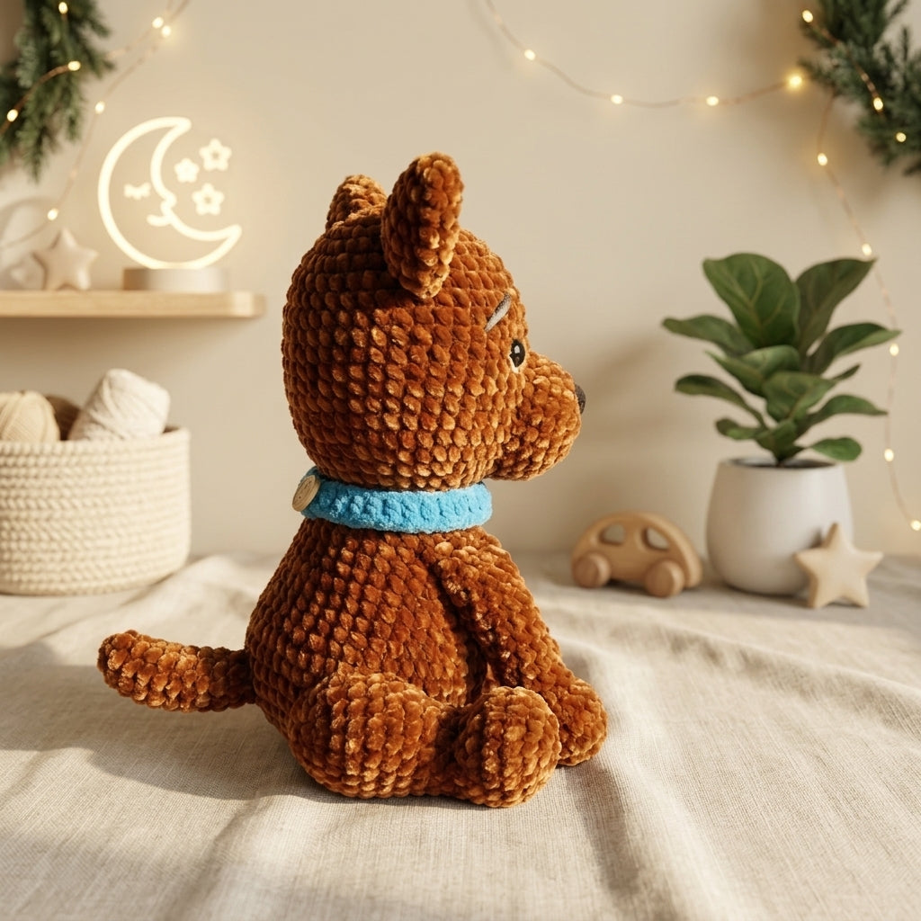 Scooby-Doo Crochet Pattern PDF – Cartoon Dog Amigurumi Plush