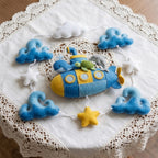 Handmade Felt Submarine Baby Mobile – Whale, Turtle & Dolphin Ocean Nursery Decor