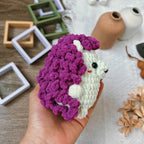 Hedgehog No Sew Crochet Pattern PDF, Cute Hedgehog Amigurumi Tutorial, Easy Plush Animal Pattern, Beginner Crochet Project