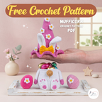 Easter Bunny Gnome Crochet Pattern PDF, Candy Holder Amigurumi