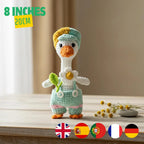 Crochet Goose with Bib Pattern, Easy Amigurumi Animal (PDF Pattern, 5 Languages)