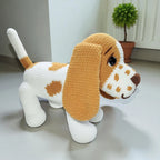 Crochet Basset Hound Amigurumi Pattern, Beginner Friendly (PDF Pattern)