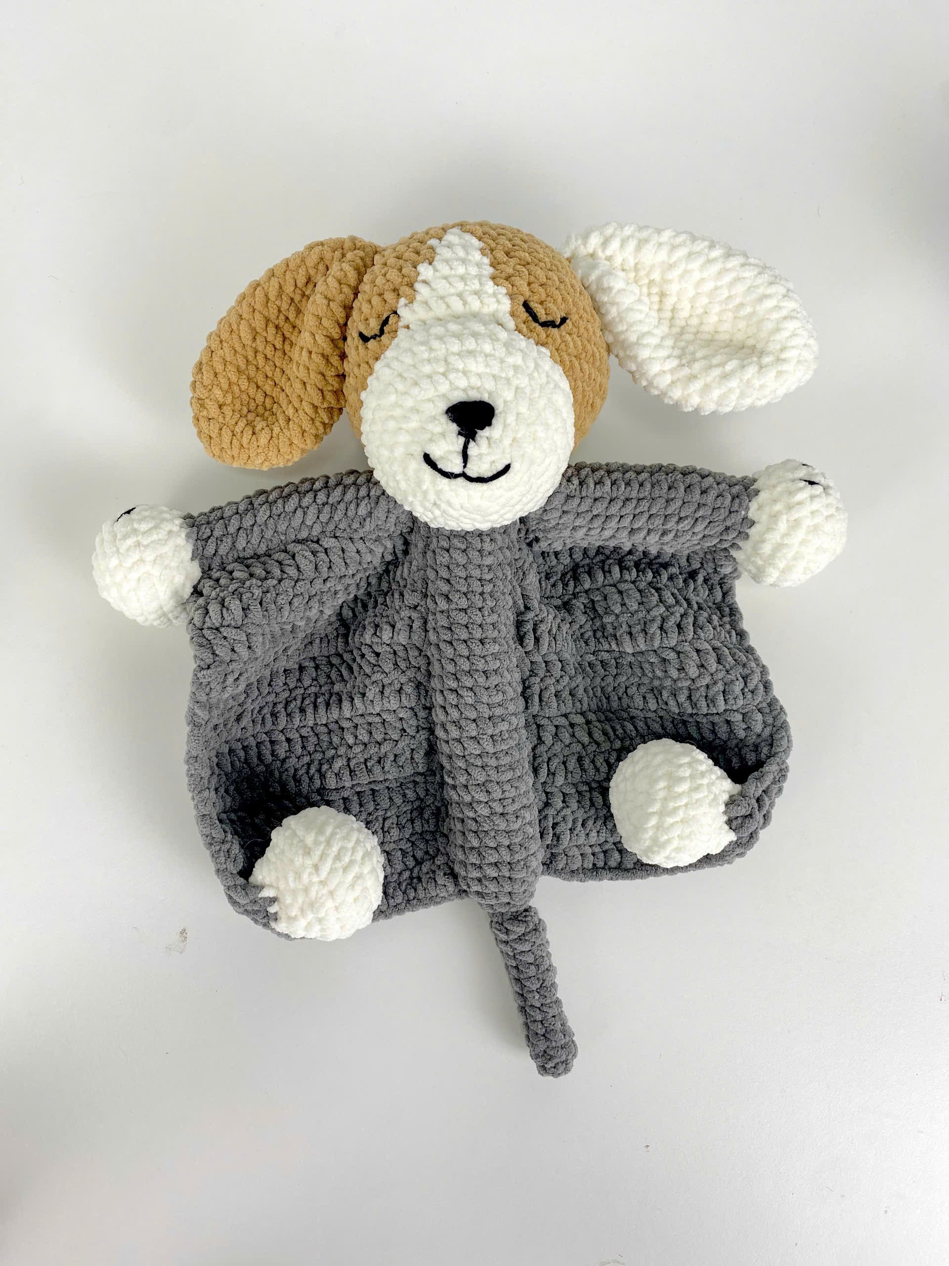 Puppy Lovey Crochet Pattern: Easy Beginner Amigurumi Toy (PDF Pattern