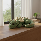 Dragon Crochet Pattern, Amigurumi Dragon, Cute Plush Dragon