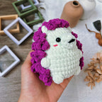 Hedgehog No Sew Crochet Pattern PDF, Cute Hedgehog Amigurumi Tutorial, Easy Plush Animal Pattern, Beginner Crochet Project