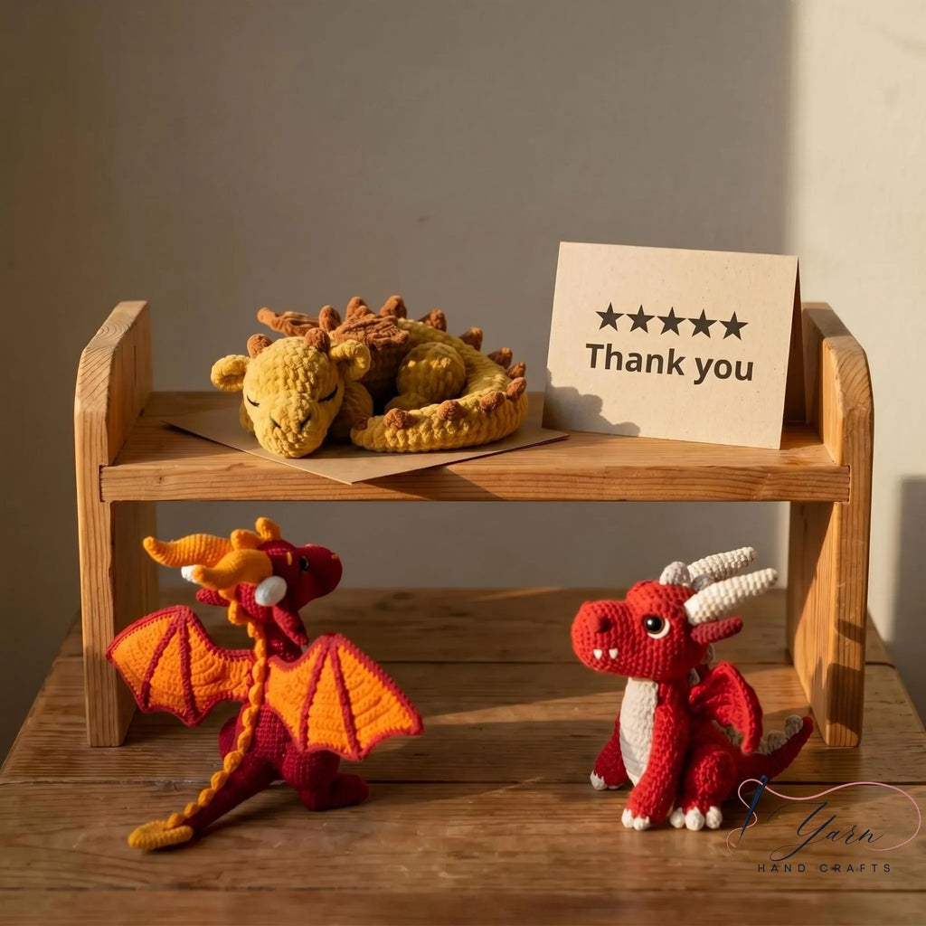 Crochet Dragon Plush Toy, Handmade Amigurumi Dragon, Cute Fantasy Dragon Doll, Stuffed Dragon Animal, Baby Nursery Decor, Dragon Gift