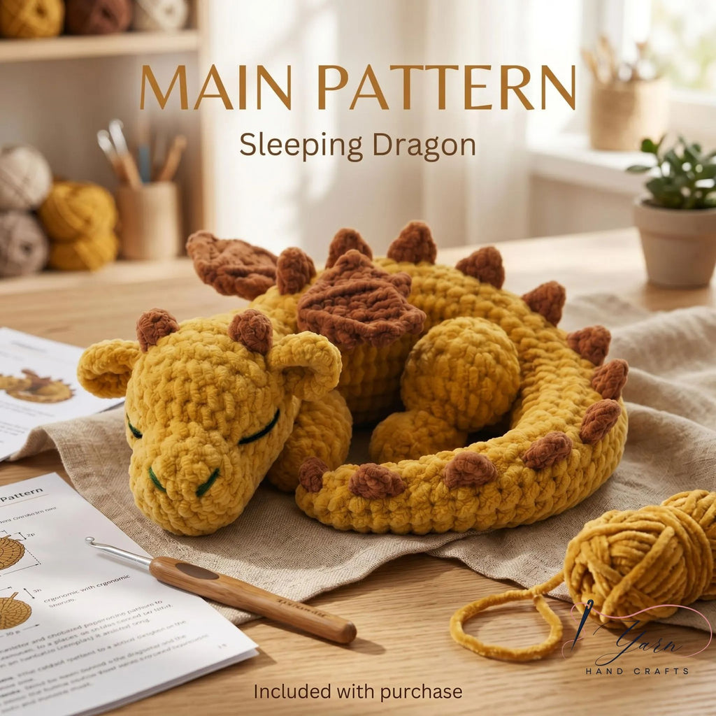 Crochet Dragon Plush Toy, Handmade Amigurumi Dragon, Cute Fantasy Dragon Doll, Stuffed Dragon Animal, Baby Nursery Decor, Dragon Gift
