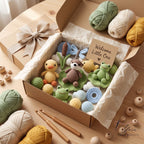 Crochet Pond Baby Mobile, Woodland Frog and Animal Crib Mobile, Handmade Nursery Decor, Forest Theme Baby Shower Gift