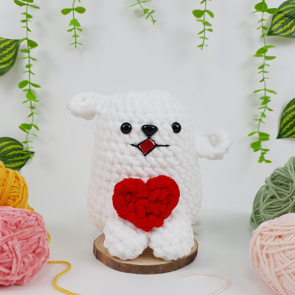 Crochet Dog Pattern PDF, Maltese and Goldie Amigurumi Tutorial, Cute Puppy Crochet Pattern
