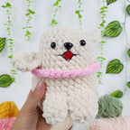 Crochet Dog Pattern PDF, Maltese and Goldie Amigurumi Tutorial, Cute Puppy Crochet Pattern