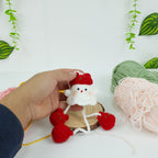 Ghost Car Hanging Crochet Pattern PDF, Cute Hanging Ghost Amigurumi, Car Charm Crochet Tutorial