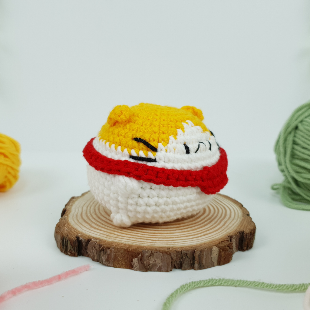 Chubby Cat Crochet Pattern PDF, Cute Fat Cat Amigurumi, Kawaii Kitty Crochet Tutorial, Instant Download