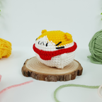 Chubby Cat Crochet Pattern PDF, Cute Fat Cat Amigurumi, Kawaii Kitty Crochet Tutorial, Instant Download