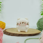 Mini Cat Crochet Pattern PDF, Cute Kawaii Cat Amigurumi Tutorial