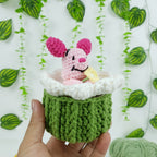 Crochet Storage Box Pattern PDF, 3 in 1 Cute Animal Basket Bundle, Mini Organizer Crochet Pattern