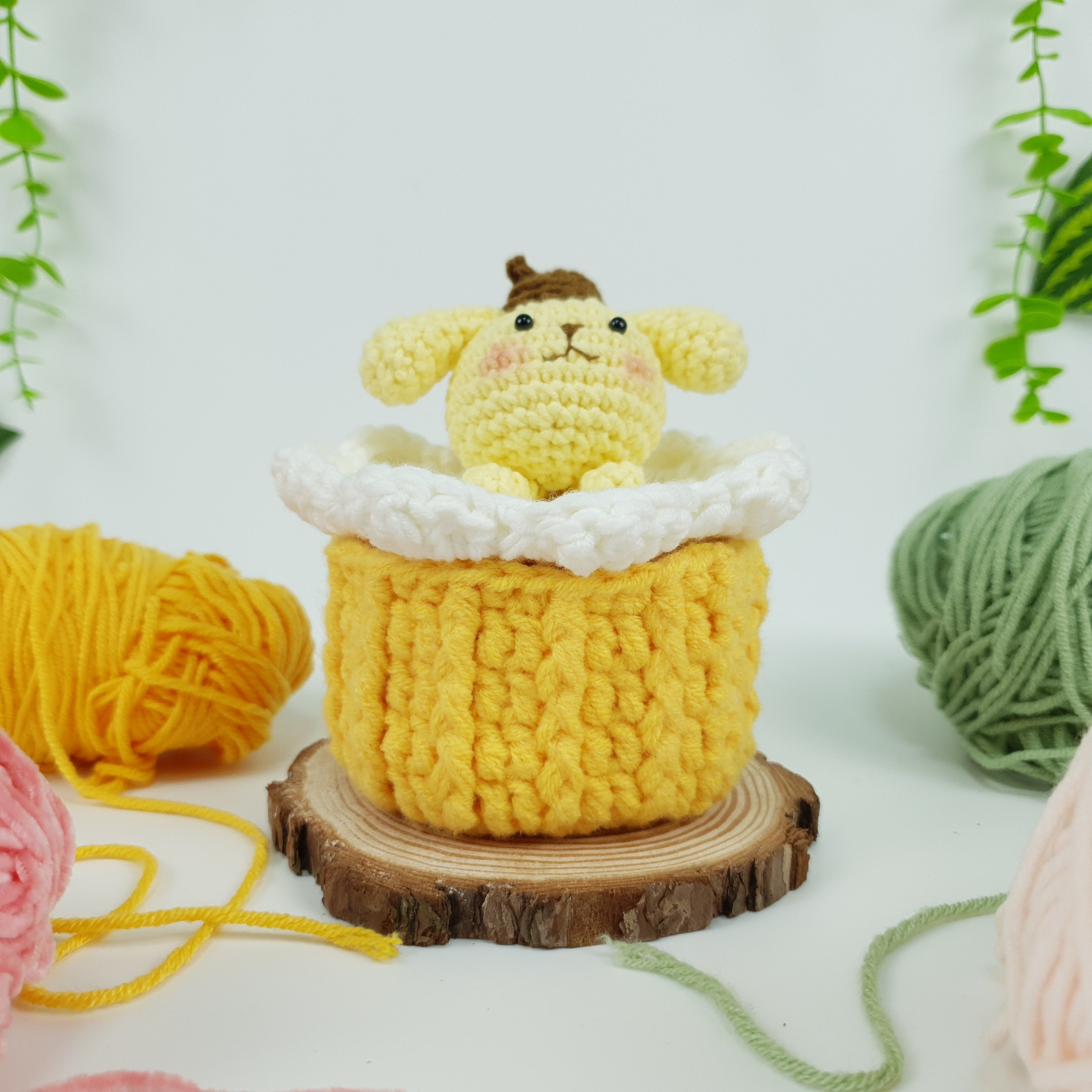 Crochet Storage Box Pattern PDF, 3 in 1 Cute Animal Basket Bundle, Mini Organizer Crochet Pattern