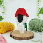 Christmas Puppy Crochet Pattern PDF, Cute Holiday Dog Amigurumi Pattern