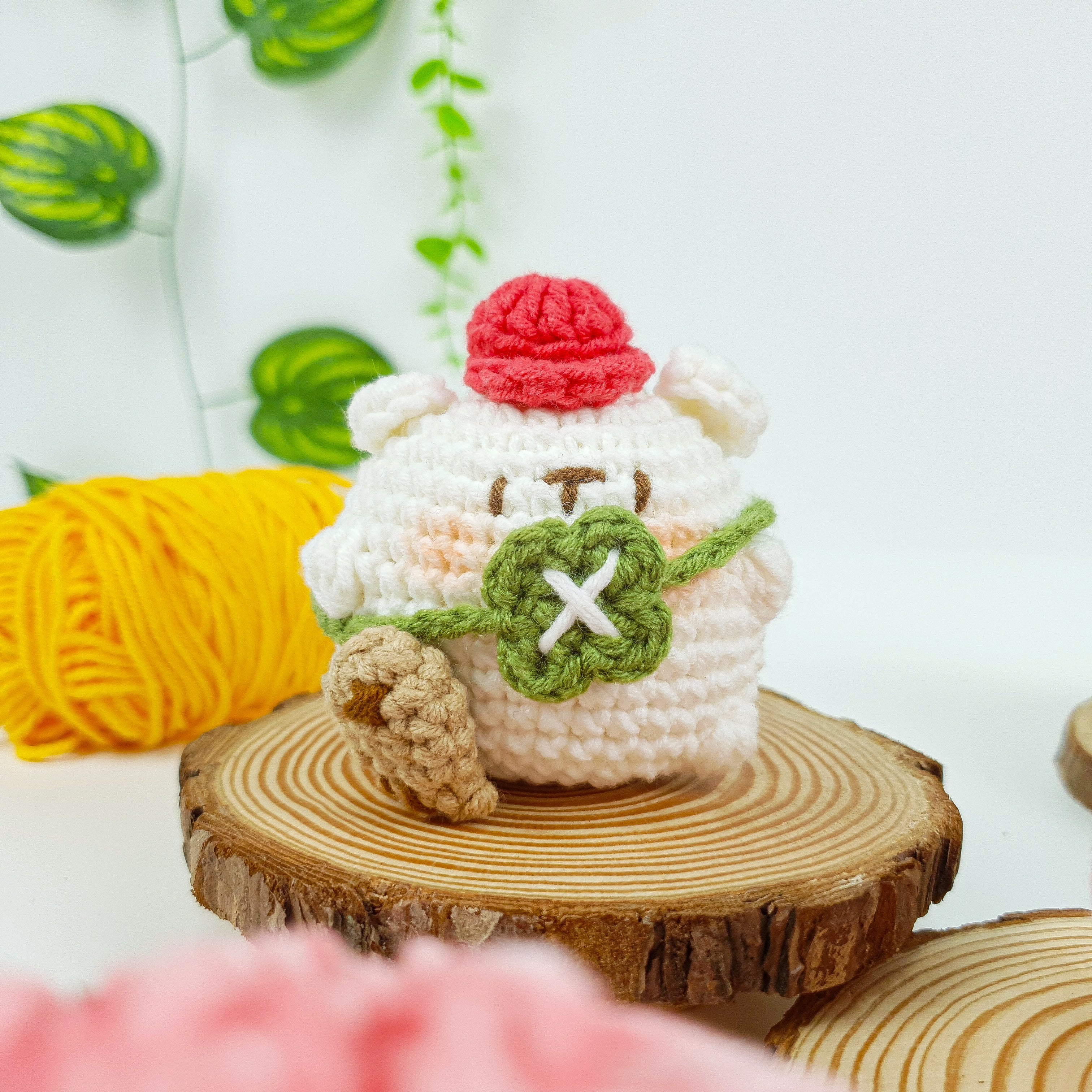Set of 4 Chubby Cuties Crochet Pattern PDF, Cute Mini Animal Bundle