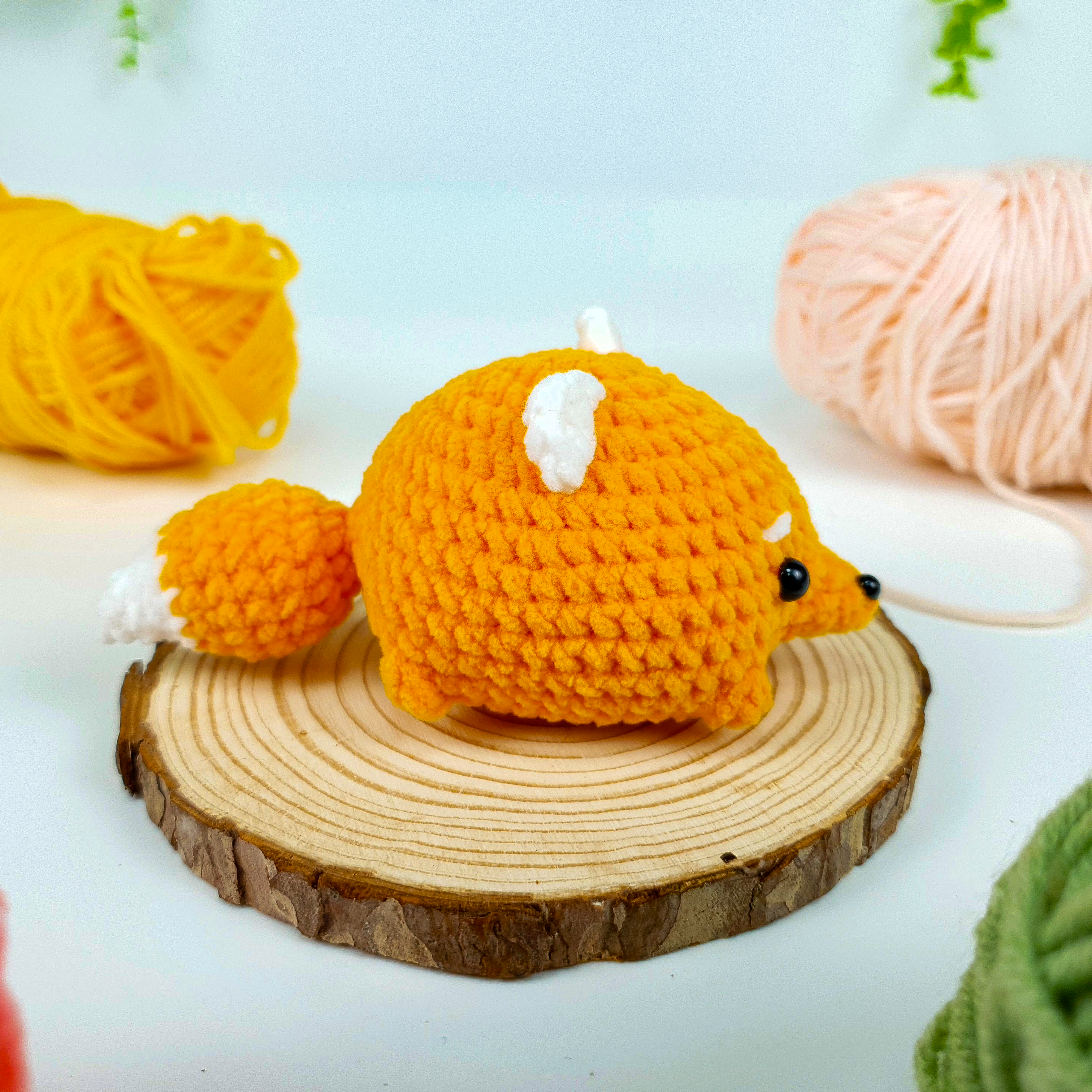 Mini Fox Crochet Pattern PDF, Foxy Boo Amigurumi Tutorial, Cute Pocket Fox Plush