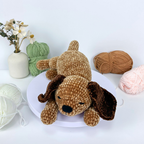 Amigurumi Dog Crochet Pattern: Velvet Puppy (English PDF Pattern)