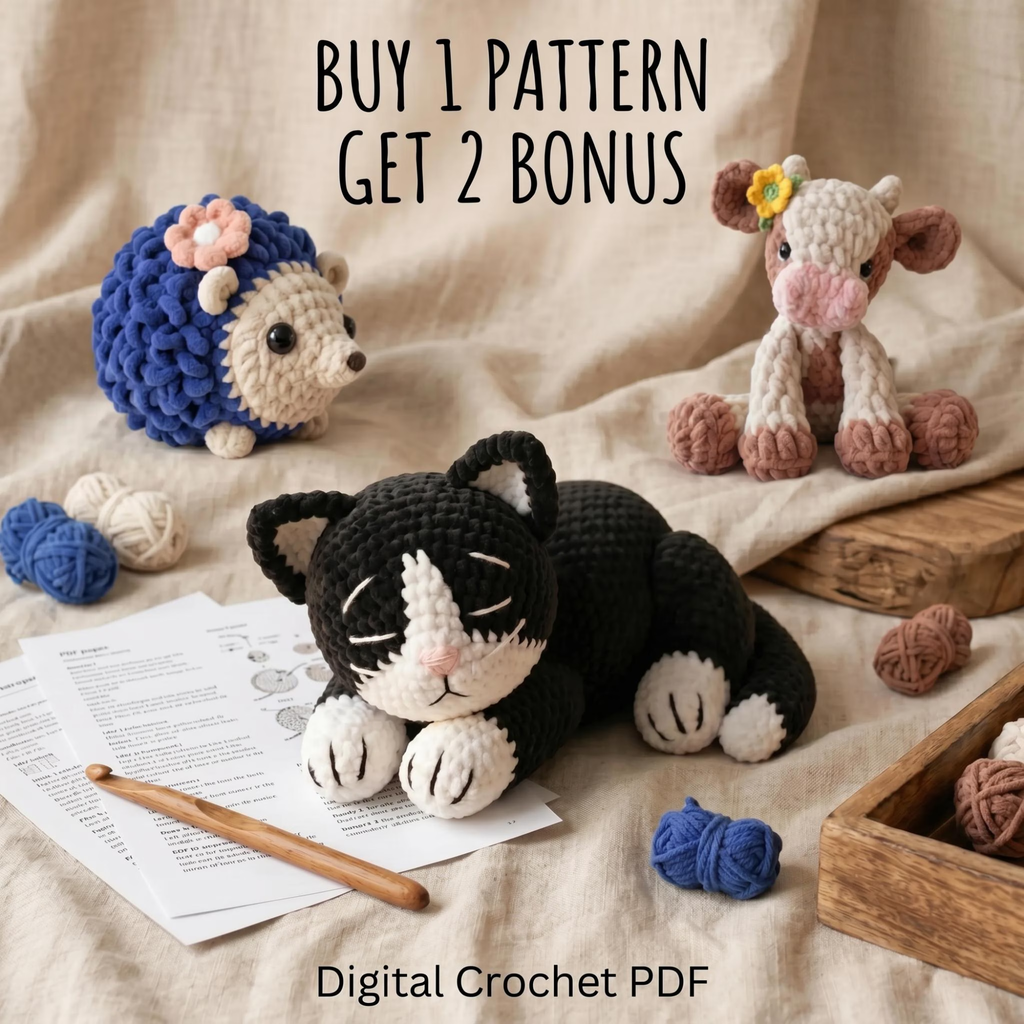 Handmade Crochet Dog Plush Toy, Cute Amigurumi Puppy Stuffed Animal, Soft Yarn Dog Doll, Cozy Nursery Decor, Unique Handmade Gift