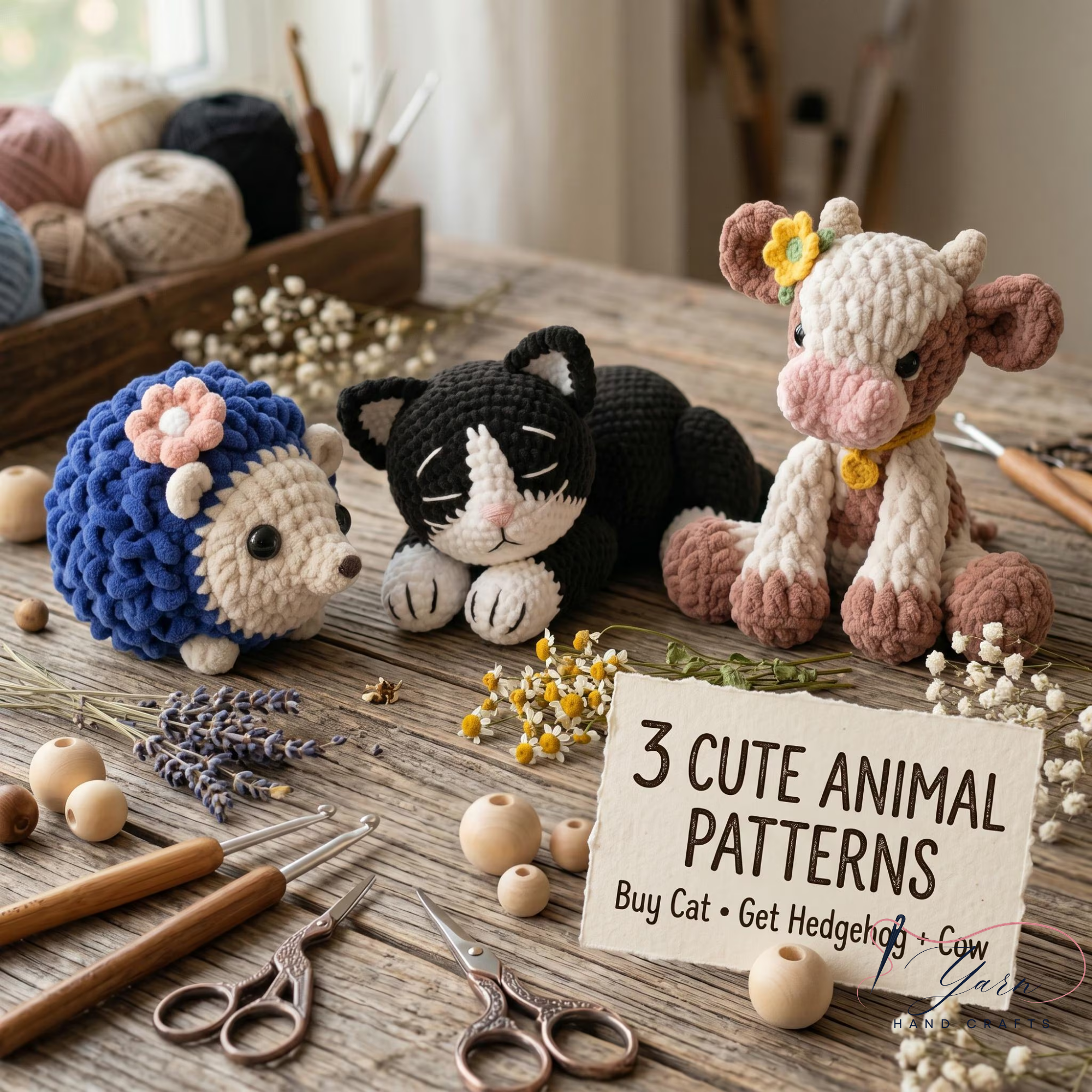 Handmade Crochet Dog Plush Toy, Cute Amigurumi Puppy Stuffed Animal, Soft Yarn Dog Doll, Cozy Nursery Decor, Unique Handmade Gift