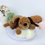 Amigurumi Dog Crochet Pattern: Velvet Puppy (English PDF Pattern)