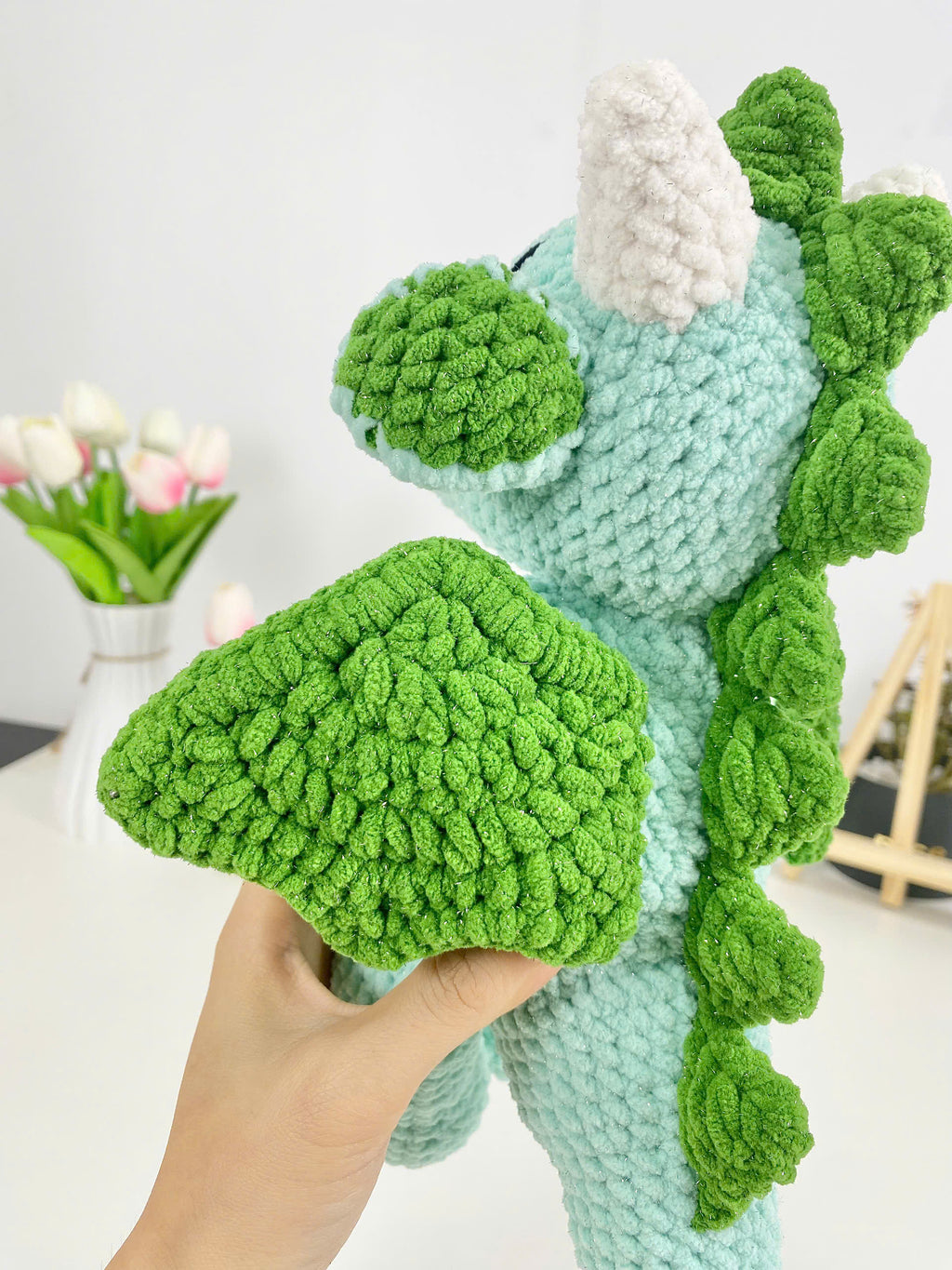 Amigurumi Dragon Crochet Pattern: Beginner-Friendly Plush Toy (PDF Pattern)