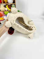 Crochet Brown Dog Tissue Box Cover Pattern: Amigurumi PDF (Digital Download)