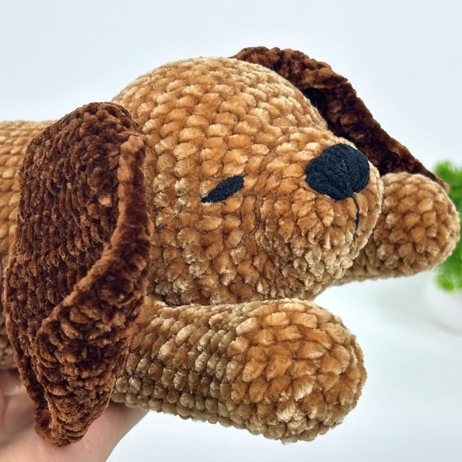 Amigurumi Dog Crochet Pattern: Velvet Puppy (English PDF Pattern)