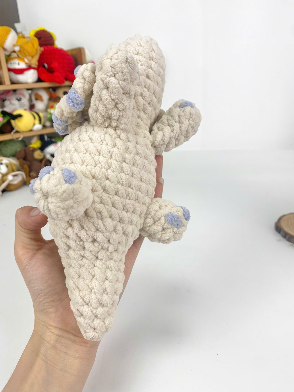 Triceratops Crochet Pattern: Beginner Friendly Amigurumi Dinosaur (PDF Pattern)