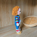 Chucky Crochet Pattern PDF, Horror Doll Amigurumi Pattern