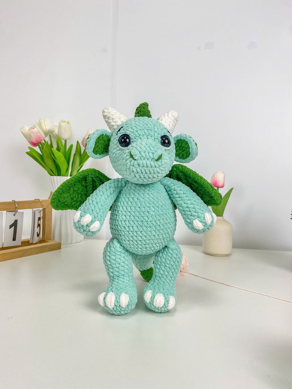 Amigurumi Dragon Crochet Pattern: Beginner-Friendly Plush Toy (PDF Pattern)