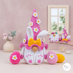 Easter Bunny Gnome Crochet Pattern PDF, Candy Holder Amigurumi