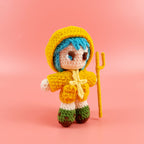 Luce Crochet Pattern PDF, Cute Anime Doll Amigurumi, Hooded Character Crochet, Kawaii Plush Pattern