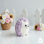 Cute Animal Crochet Pattern Bundle PDF, Penguin Hedgehog Owl and Capybara Amigurumi Patterns