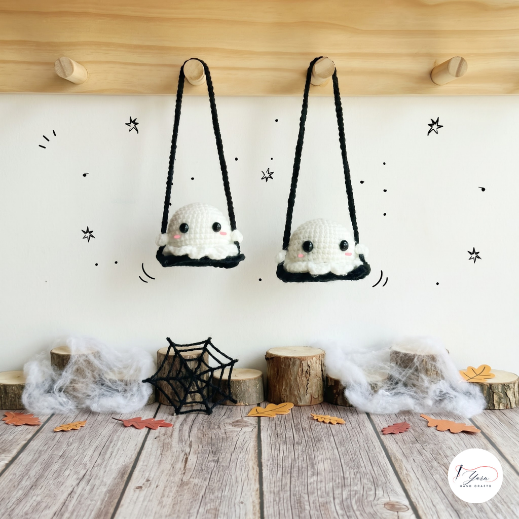 Halloween Crochet Pattern Bundle PDF, Pumpkin Ghost Bat Spider and Eyeball Amigurumi Patterns, Spooky Crochet Decorations